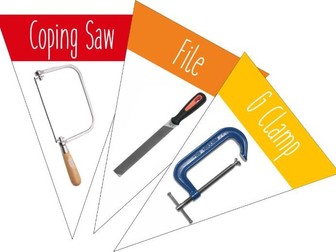 Workshop Tools Bunting with Name and Photo - Keywords