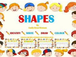 SHAPE - mini bundle. PRE SCHOOL/EARLY YEARS and ESOL