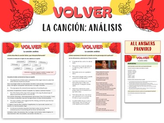 Volver song analysis