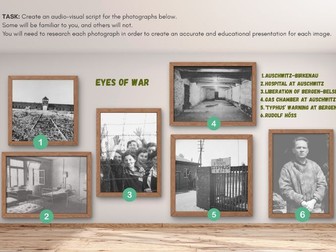 EYES OF WAR  - AUDIO VISUAL TASK