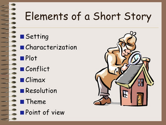 Elements of a short story - Interactive presentation, with video
