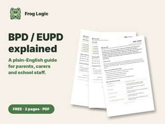 BPD / EUPD Explained: Plain-English Guide