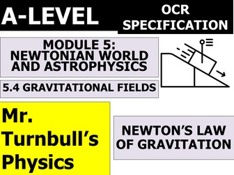 Newton's Law of Gravitation (OCR A-Level Physics)
