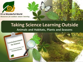 KS1 Science outdoor learning. Summer 2020