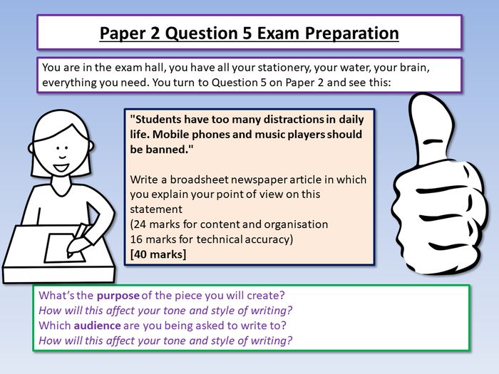 AQA English Language Paper 2 Exam Preparation | Teaching Resources