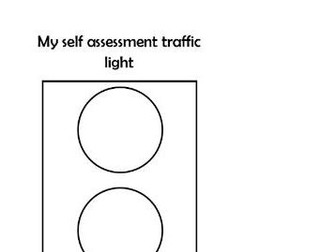 Self assessment traffic light