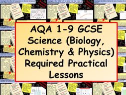 New 1-9 GCSE Science Required Practical Lessons