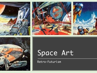KS2 Art lesson sequence on Space, ideal for Space topic