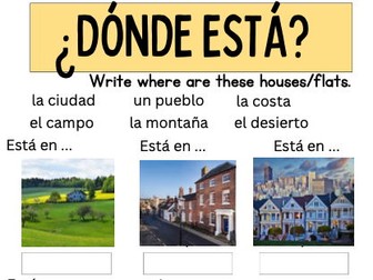 KS3 - Locations- ¿Dónde está?