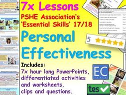 Personal Effectiveness PSHE