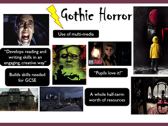 Gothic Horror SOW engaging scheme and creative resources.