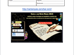 Carta a los Reyes Magos - Letter to the Wise Men