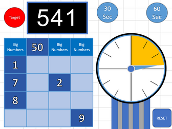 Countdown Maths Game
