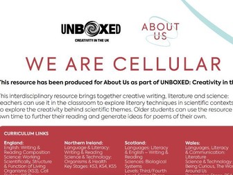 UNBOXED Learning - About Us: We are Cellular and We are Cell Tissue Ages 11-18