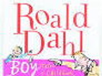 'Boy' by Roald Dahl SoW - PPTs and Differentiated Resources