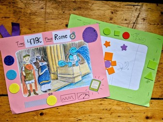 Ancient Rome Time Travel Lesson and Craft