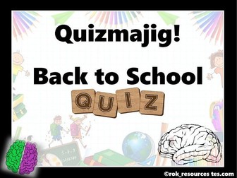 Back to School Quiz