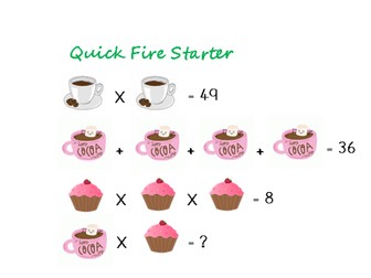 Macmillan Coffee Morning Multiplication Lesson - KS2