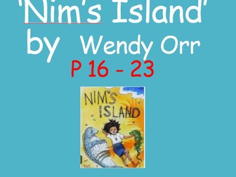 Nim's Island Extended Reading comprehension Lessons x 10
