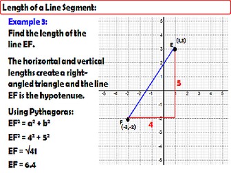 Coordinate Geometry: Midpoint and Length