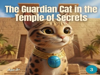The Guardian Cat in the Temple of Secrets