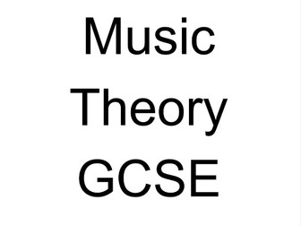 Music Theory GCSE Guide