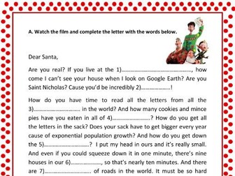 Arthur Christmas - A letter to Santa