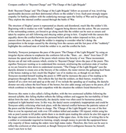 Comparing storm on the island and kamikaze image