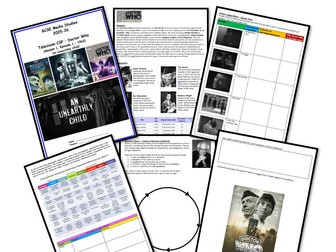 GCSE Media Studies Doctor Who - An Unearthly Child CSP booklet