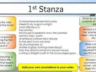 The City Planner Margaret Atwood