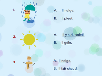 The Weather in French