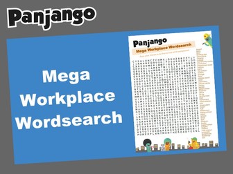 Mega Workplace Wordsearch