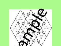 French Numbers 1 - 30 – Puzzle
