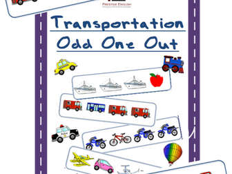 Transportation Odd One Out | Worksheet