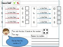 One More and One Less Worksheets Year 1 | Teaching Resources