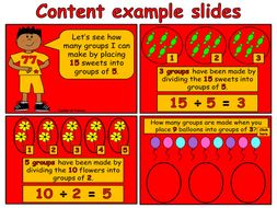 Beginning to Divide - Grouping (PowerPoint teaching resource)