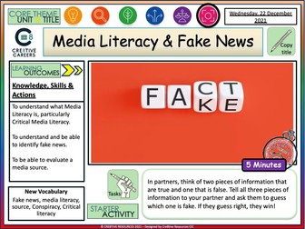 Fake News - Citizenship Lesson