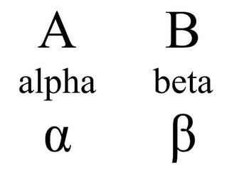 The Greek Alphabet - large